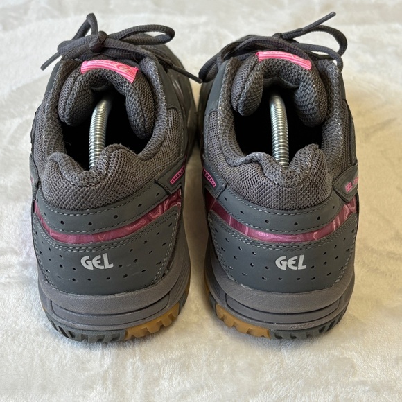 ASICS Gel-1150V Volleyball Shoe Womens Size 9 Gray & Pink Athletic Sneaker - Picture 5 of 11